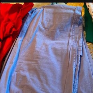 2 sets decorative scrubs sz XL